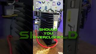 🥶 Should you Overclock the IceRiver Ks0 Ultra Kaspa ASIC asics cryptocurrency kaspa [upl. by Lozano]