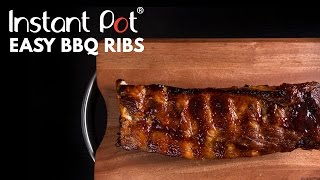 Instant Pot BBQ Ribs Recipe [upl. by Honey498]