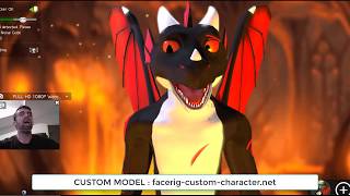 Dragon facerig avatar creation [upl. by Simon]