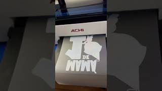 From Design to customized print for Tshirts Hats Clothes By ACHI A3 DTF Roll Printer dtfprinter [upl. by Ariak]