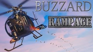 GTA 5  Buzzard kills compilation [upl. by Rowley]