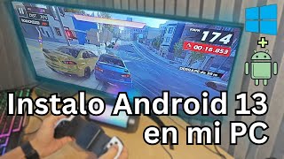 Instala Android 13 en un PC y haz que VUELE  Windows y Android con doble arranque [upl. by Shurwood]