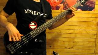 Shellac  Boches Dick bass cover [upl. by Aihsal]