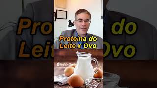 🥚 A Diferença da Proteína do Ovo para a do Leite saude vidasaudavel tiagorocha [upl. by Margy]