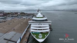 Crystal Serenity  10292023 in port [upl. by Eilitan434]