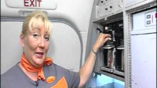 easyJet Cabin Crew Training  737 beverage makers [upl. by Vevina]