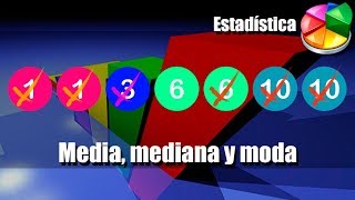 Media Mediana y Moda  Ejemplos y Ejercicios Resueltos  Medidas de Tendencia Central [upl. by Itnuahsa]