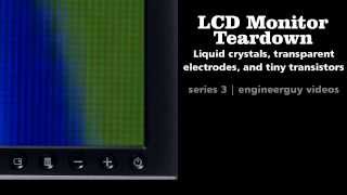 LCD Monitor Teardown [upl. by Gnihc]