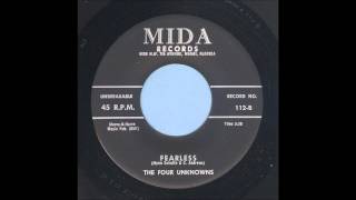 The Four Unknowns  Fearless  Rockabilly Instrumental 45 [upl. by Torrlow121]