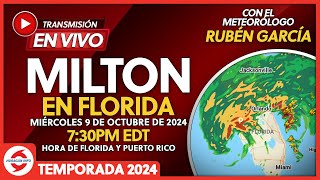 EN VIVO  Huracán Milton Llega a Sarasota y Tampa [upl. by Suaeddaht]