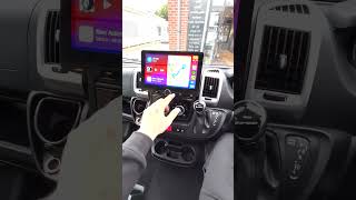 Motorhome Alert Fiat Ducato Benimar Stereo Upgrade DNR992RVS caraudio gpsnavigation motorhome [upl. by Laamaj779]