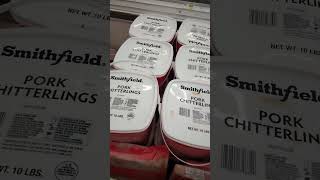 YALL EATING THE PORK CHITTERLINGS OR NAW 😱😱😱😂😂😂 41 whatsfordinner momlifebelike groceryhaul [upl. by Len]