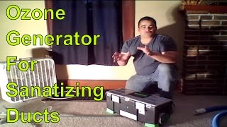 Ozone Generator for Sanitising Ducts Make your house fresh and healthy [upl. by Erimahs]