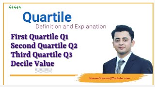 Quartile First Quartile Q1 Second Quartile Q2 Third Quartile Q3 Decile Value [upl. by Vasilis]