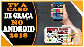 SAIIU MELHOR APLICATIVO PARA assistir TV de GRAÇA no Celular android 2018 ATUALIZADO [upl. by Steffin357]