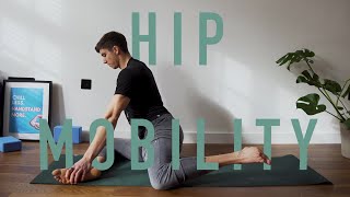 12 Minute Hip Mobility Routine FOLLOW ALONG [upl. by Crompton]