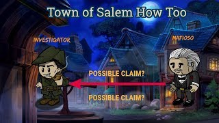 Town of Salem How to fake an Investigator claim NO CONSIGLIERE NO WITCH [upl. by Alamak]