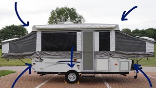 You NEED to do THIS to Your Pop Up Camper  The FREE Pop Up Camper Renovation  Part Six [upl. by Cath999]