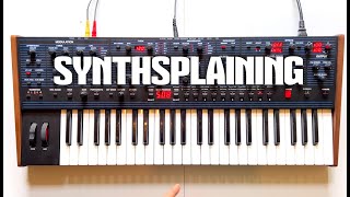 OB6 Creating and Explaining Synth Sounds 🎹🎛✨ [upl. by Opportuna]