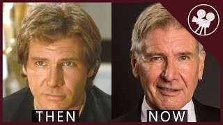 THEN amp NOW  The Cast of the Original Star Wars Trilogy [upl. by Etnahc]