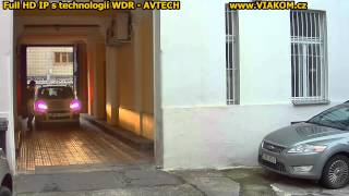 AVTECH WDR test Full HD IP kamer [upl. by Nodroj]