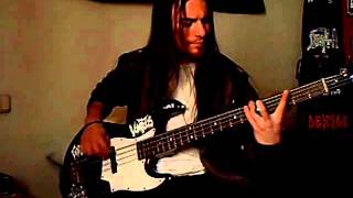 Sodom  Napalm In The Morning Bass Cover [upl. by Eonak]