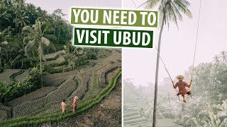 Best Things To Do In Ubud Bali  Rice Terraces Bali Swing Aling Aling Falls [upl. by Cavuoto503]