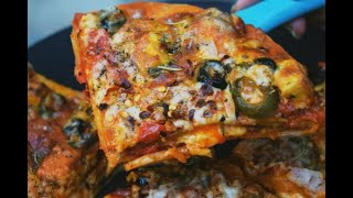 Veg Pizza Recipe  Homemade Pizza Recipe  Pizza Recipe vegpizza pizzarecipe pizza easypizza [upl. by Burris]