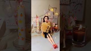 DIY from Cattail to doll coat 🐻🌾🤎 craft creative shorts diy satisfying doll handmade teddy [upl. by Wilmette700]