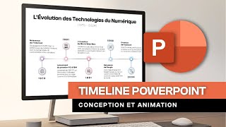 Comment faire une Frise Chronologique animée sur PowerPoint  En téléchargement [upl. by Anyale]