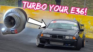 HOW TO TURBO YOUR BMW E36 [upl. by Olin]