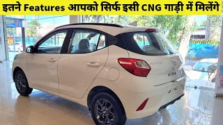 Hyundai Grand i10 Nios Sportz CNG 2022 Review Interior Exterior Features Price [upl. by Tiphany]