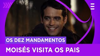 Moisés visita os pais biológicos e conhece a sua história  Os Dez Mandamentos [upl. by Ykcaj]