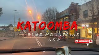 KATOOMBA  NSW AUSTRALIA  EVENING DRIVING TOUR [upl. by Wilfred2]