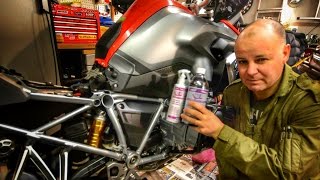 How to apply ACF50 to your motorcycle [upl. by Newg824]