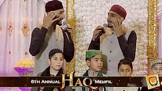 Pukaro Ya RasoolAllah  Shamas Khan amp Hamzah Khan Duet  Haq Mehfil 2019  Ubaid Sounds [upl. by Erdua]