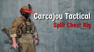 Carcajou Tactical Split Chest Rig First Impressions  Review [upl. by Imuyam]