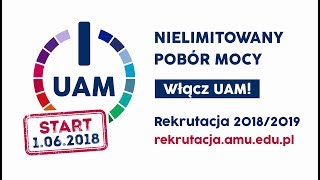 Start rekrutacji na studia na UAM [upl. by Inaluiak]