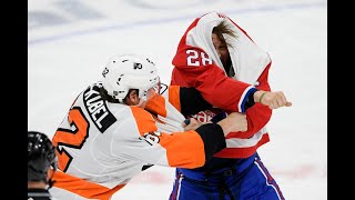 Nicolas AubeKubel Gordie Howe Hat Trick  Flyers vs Capitals 2820 [upl. by Akisey886]