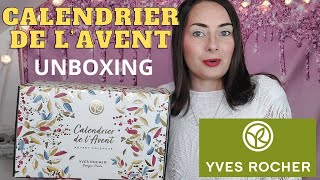 UNBOXING CALENDRIER DE LAVENT YVES ROCHER 2023 [upl. by Skier369]