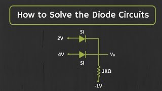 How to Solve the Diode Circuits Explained with Examples [upl. by Atelokin714]