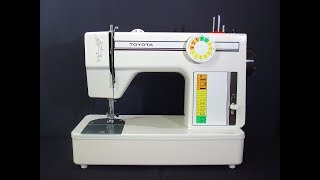 Toyota 421 sewing machine [upl. by Schilt989]