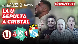 41 UNIVERSITARIO VS SPORTING CRISTAL EN VIVO LA U GOLEA A CRISTAL APERTURA LIGA 1 FUTBOL PERU [upl. by Sydney997]