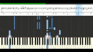 Bjork  Venus as a boy Piano Tutorial Synthesia [upl. by Ellinger233]