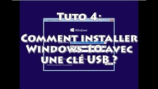 🔴 Comment installer Windows 10 avec une clé USB [upl. by Richard]