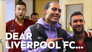 “A Truly Incredible Person”  Van Dijk Surprises a Red Who Saved a Fan’s Life  Dear Liverpool FC [upl. by Renault134]