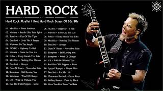 Hard Rock Playlist  Best Hard Rock Songs Of 80s 90s [upl. by Ranip825]