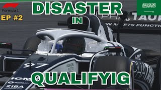 Disaster in Qualifying  Saudi Arabia GP  Career mode  Ep 2 [upl. by Eillod]