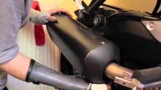 YOSHIMURA 77J FITTING ON A FZ FAZER 8 IN THE END MATE [upl. by Soilisav]