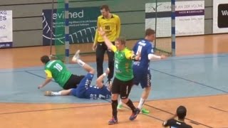 Handball HorrorUnfall in der zweiten Liga [upl. by Kandy]